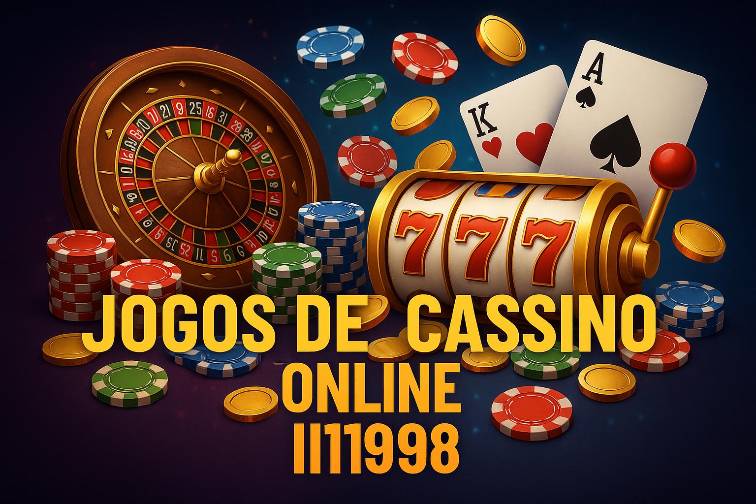Jogos de cassino online inovadores e emocionantes na III1998